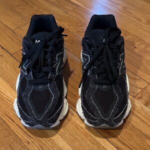 New Balance 9060 Black with sea salt and brighton grey